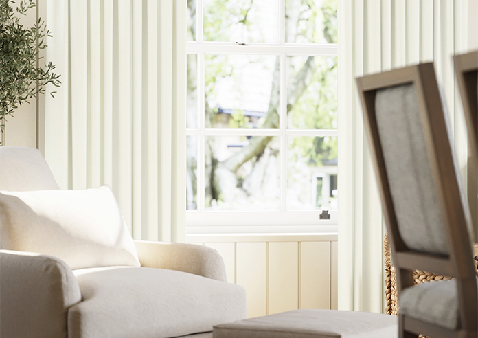 Atina (Blackout), Pure Ivory - Made to Measure Curtains - Image 5